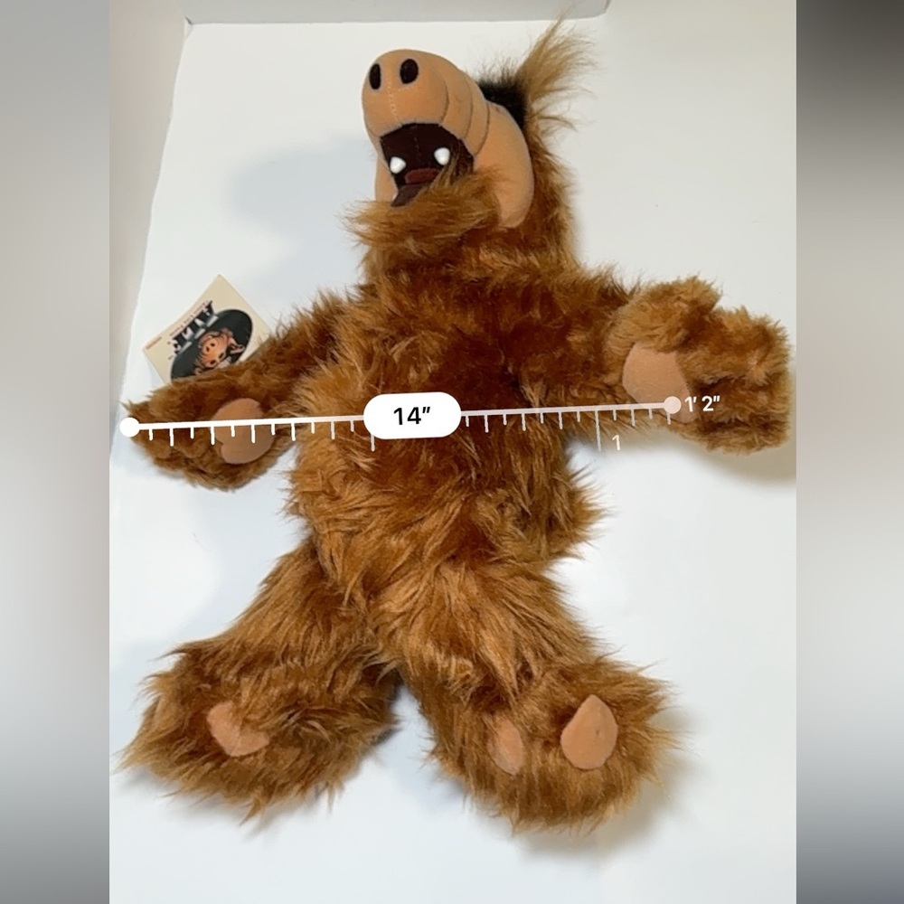 vintage 18-inch ALF plush doll - Picture 9 of 13